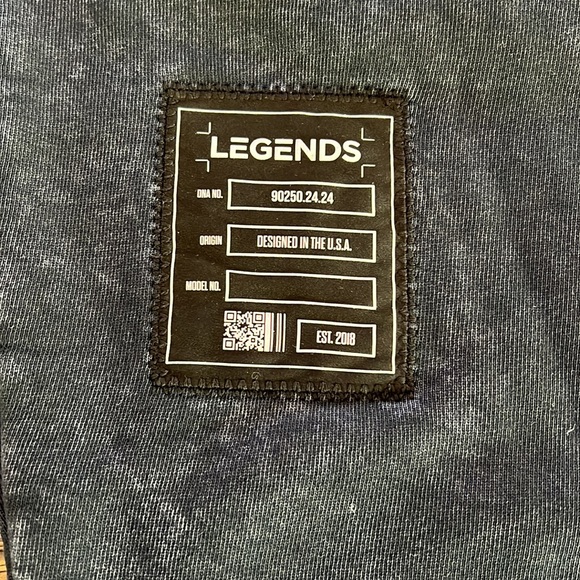 Legends Black Tye-Dye jogger sweat pants - Picture 11 of 11